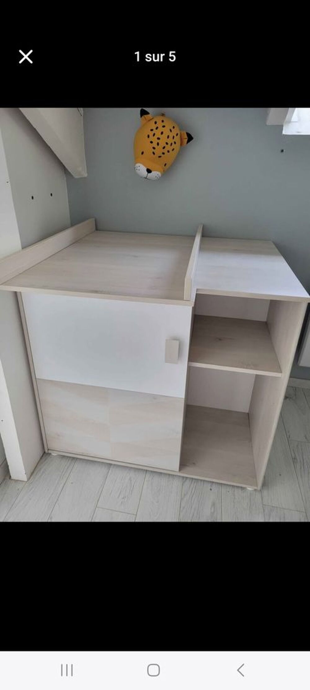 Meuble &agrave; langer Mobilier enfants