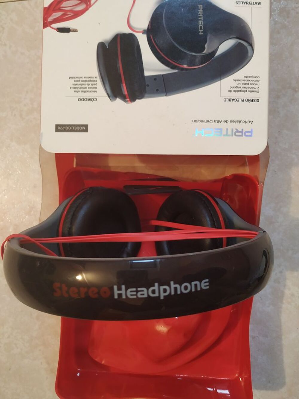 Cascos auriculares Pritech Audio et hifi