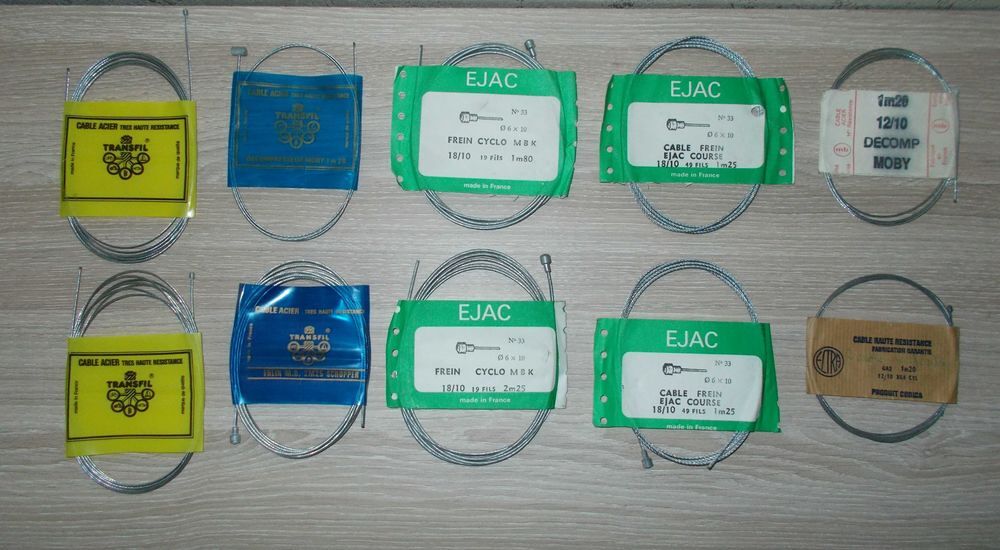 Cables mobylette Bricolage