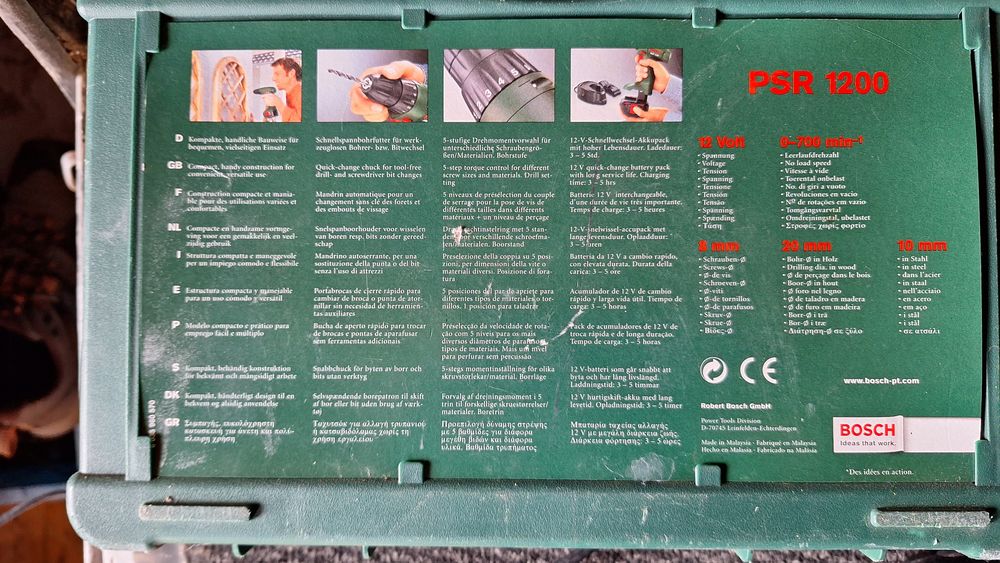 Perceuse Bosch psr 1200 Bricolage