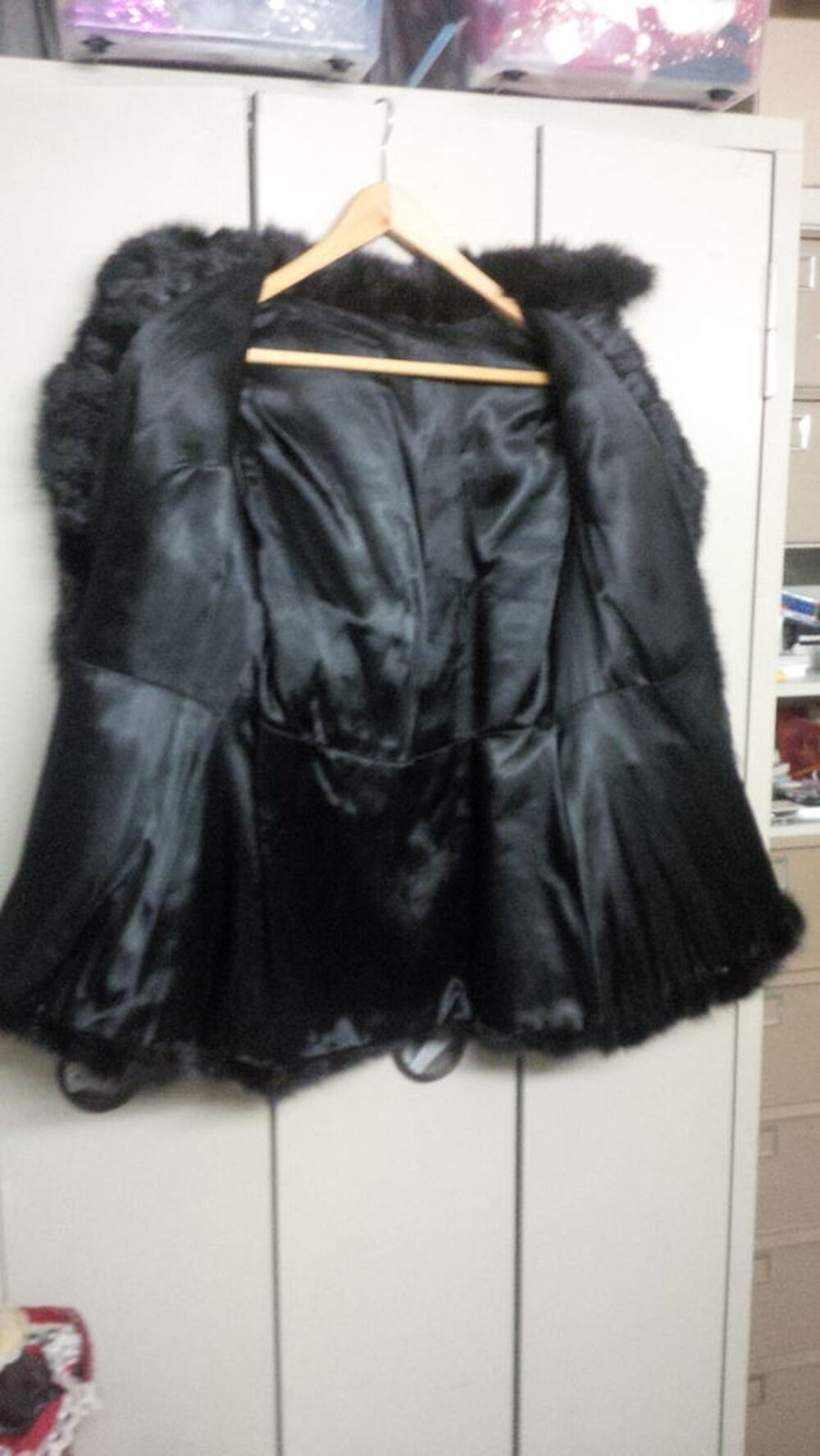 Manteau femme vison noir
Vtements