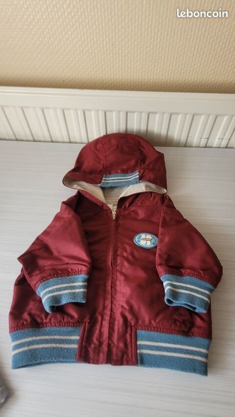 Blouson bébé bordeaux ( 6 mois ) Bar-sur-Seine (10)