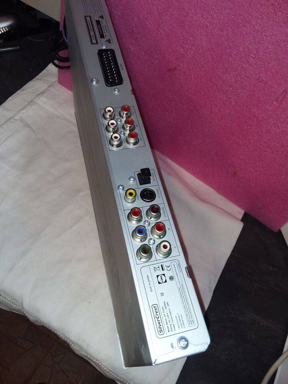 Lecteur dvd silvercrest r&eacute;f&eacute;rence dp 5300x Photos/Video/TV