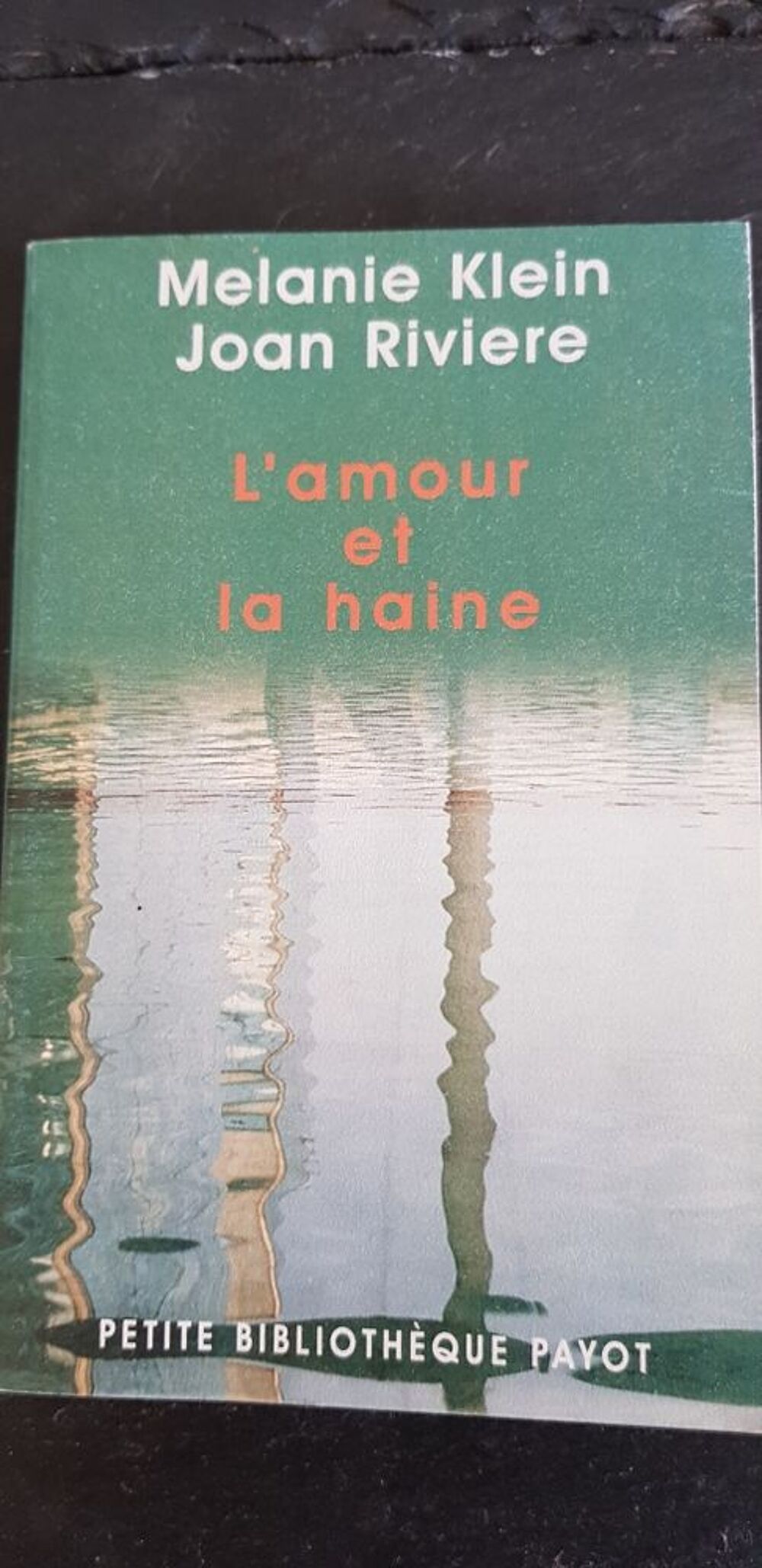 l'amour et la haine de M&eacute;lanie Klein et Joan Riviere Livres et BD