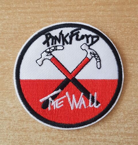 cusson patch brod groupe pink floyd the wall diam 7,5 cm 5 Carnon Plage (34)