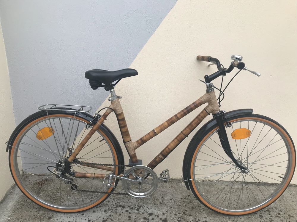 V&eacute;lo vintage cadre bambou mod&egrave;le unique Vélos