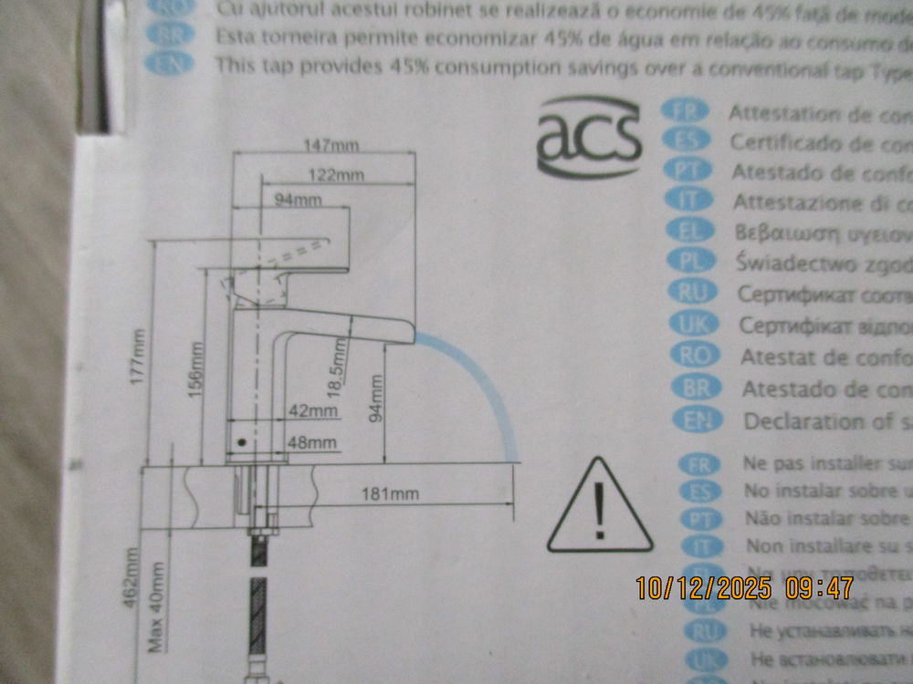 Mitigeur de lavabo Bricolage