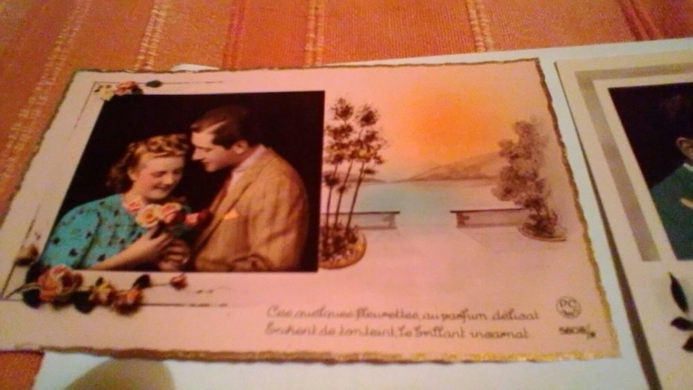 10 cartes postales romantiques 