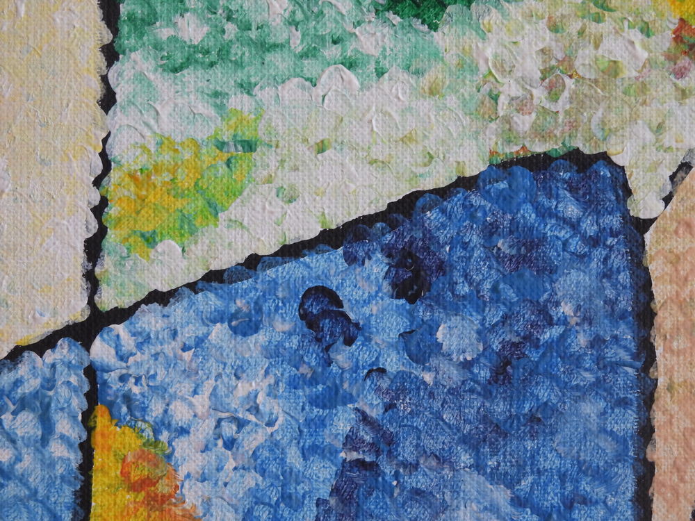 Tableau acrylique sur toile - L'oiseau Décoration