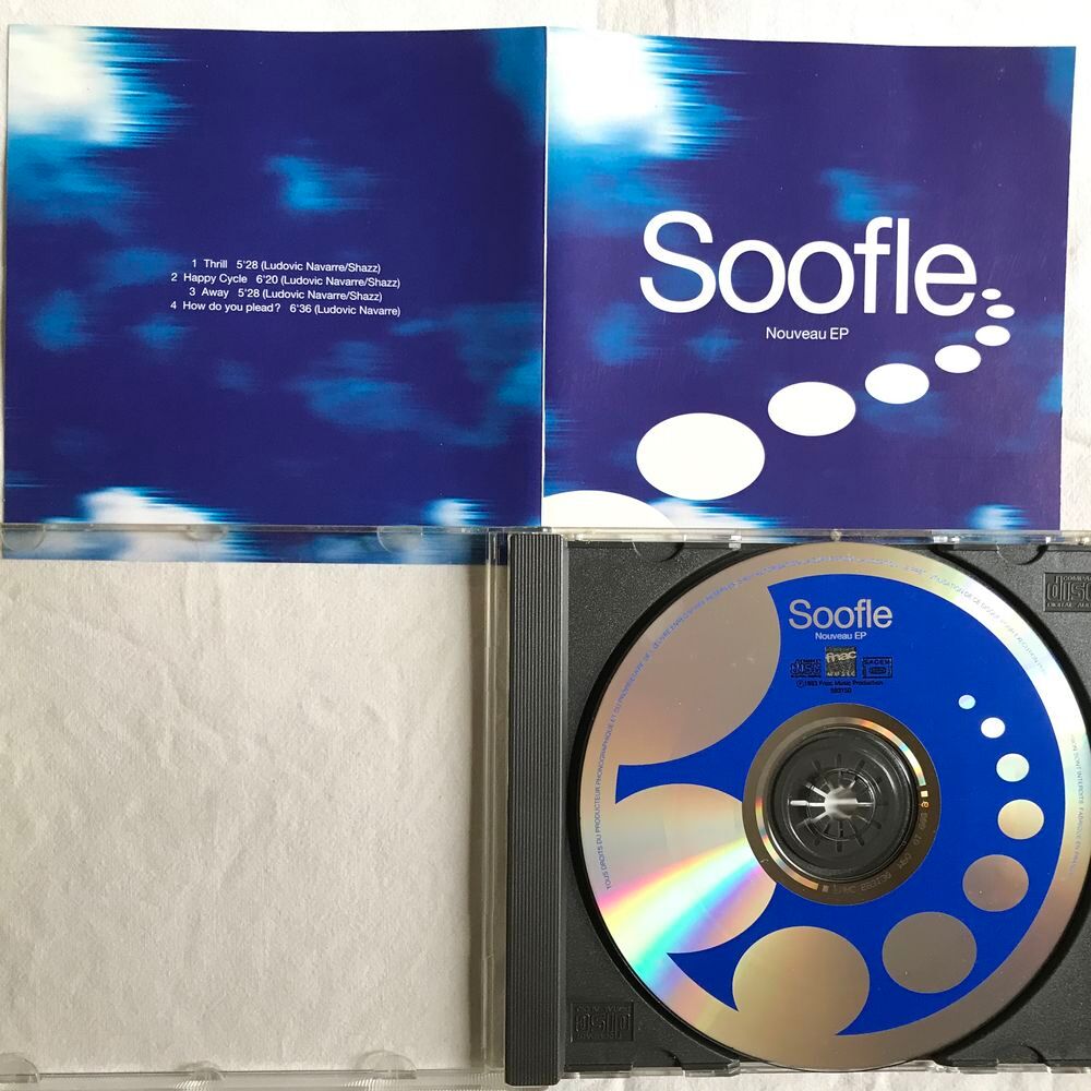 CD Soofle Nouveau EP CD et vinyles