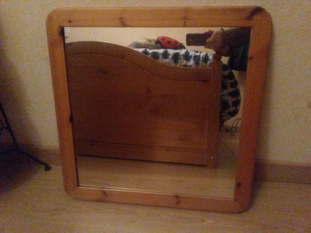 Miroir en pin Décoration