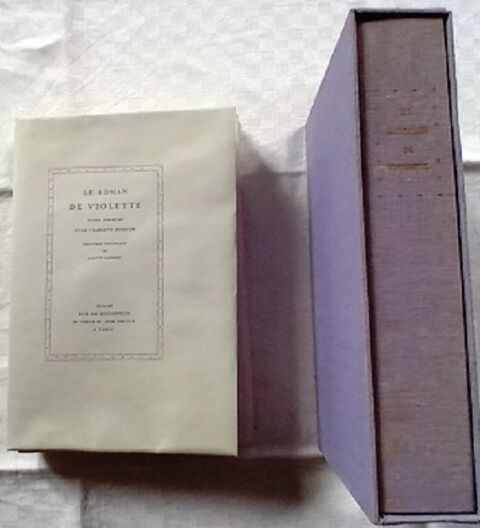 Le roman de Violette. ?uvre posthume d'une Clbrit masque 100 Lochwiller (67)