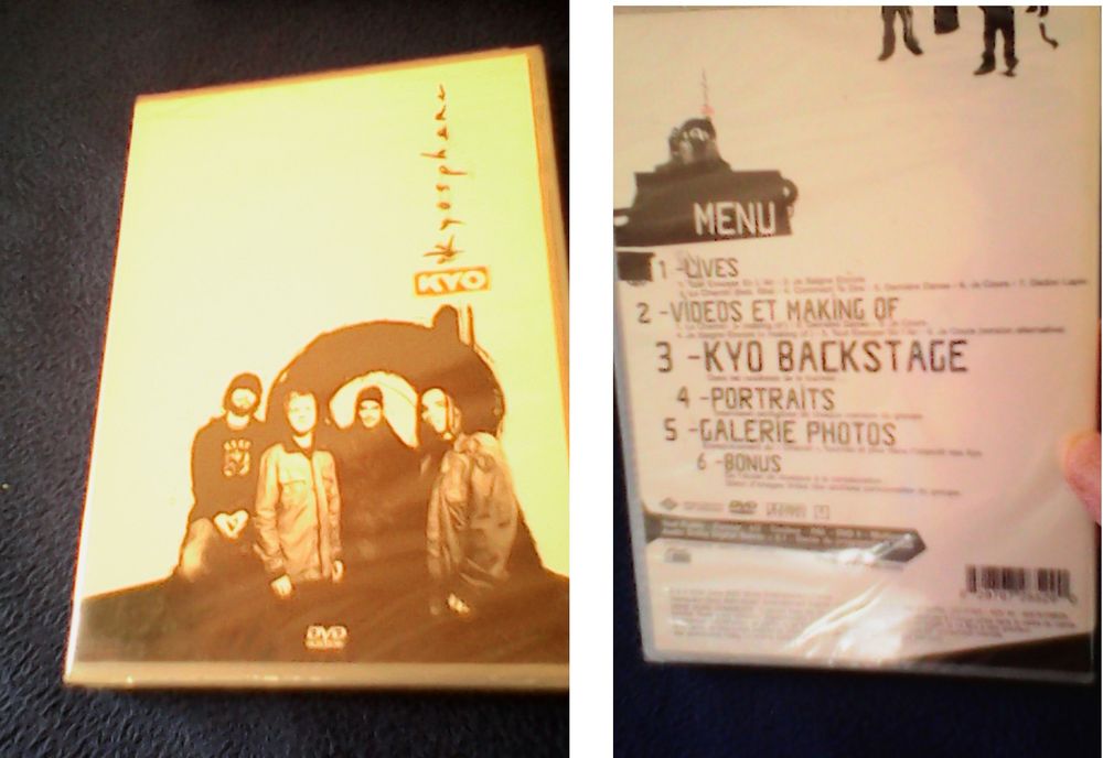 DVD KYO neuf dans emballage d'origine
DVD et blu-ray