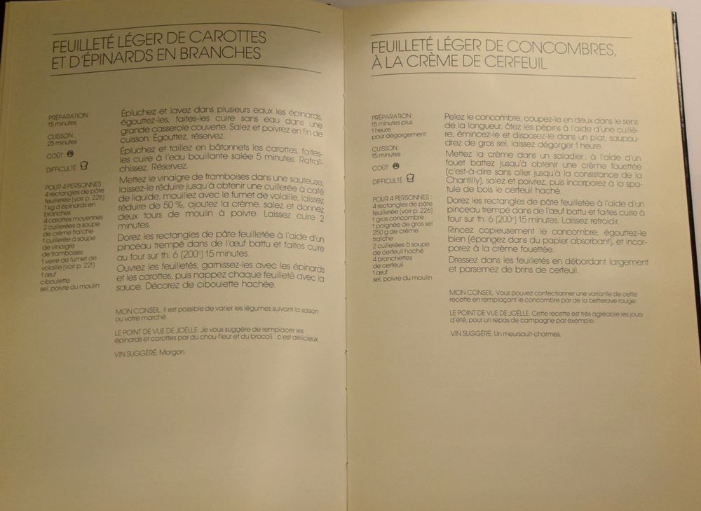 Les Recettes Pr&eacute;f&eacute;r&eacute;es d' Hubert - 1984 Livres et BD