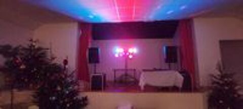   Sono, jeux de lumières, laser, fumée, vidéopro, DJ, 