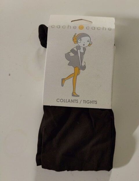 Neufs : Collants opaques Cache Cache - marron foncé - taille Saint-Chéron (91)