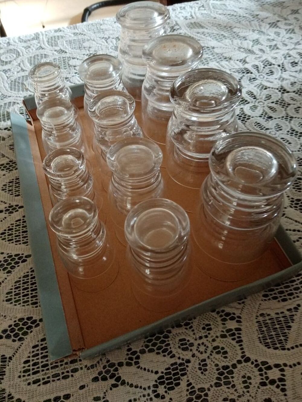 3 S&eacute;ries de 8 verres ou verrines Cuisine