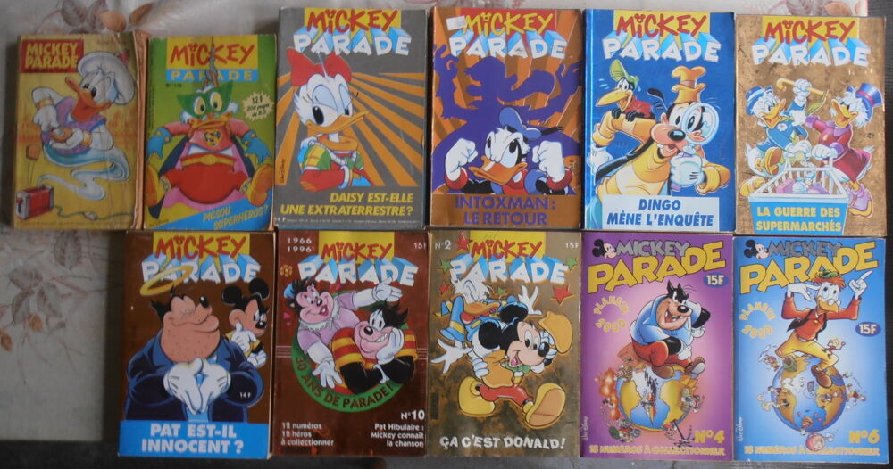 Mickey parade N&deg; 110 126 147 163 176 177 180 202 206 239 241 Livres et BD