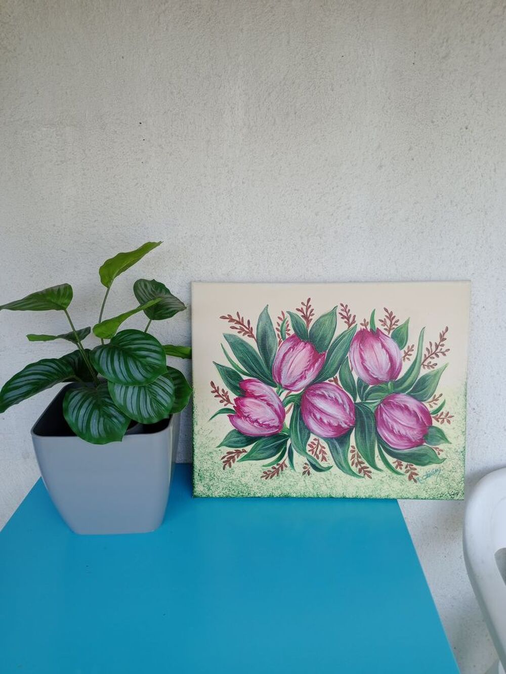 Tableau - d&eacute;coration - peinture acrylique Décoration