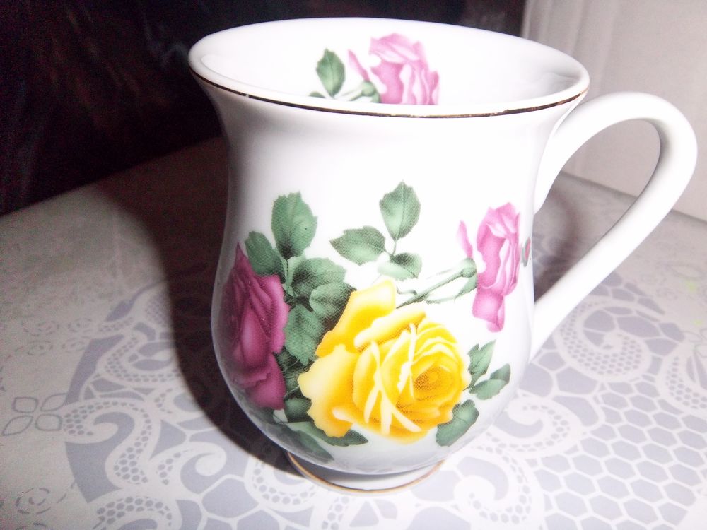 Tasses &agrave; fleur Cuisine