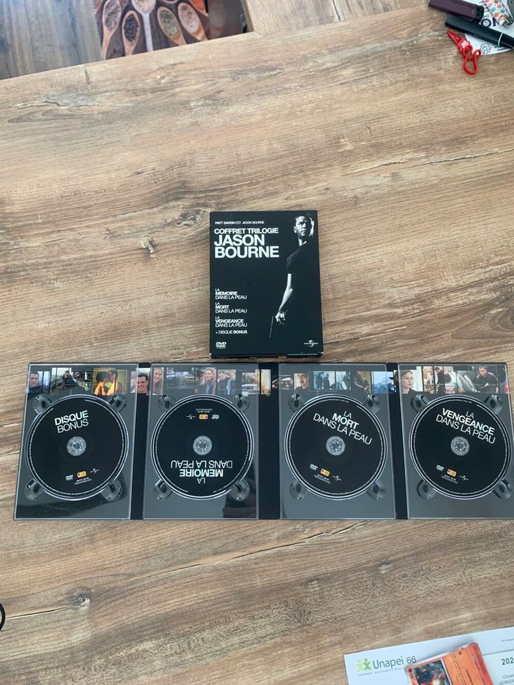 Coffret 4 DVD " Trilogie Jason Bourne " DVD et blu-ray
