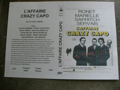 Film :    L 'affaire Crazy Capo    40 Saint-Médard-en-Jalles (33)