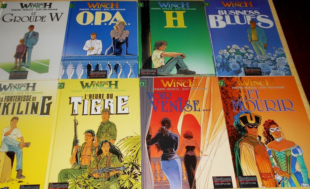 BD Largo Winch P Francq Jean Van Hamme (l'unit&eacute;) Livres et BD