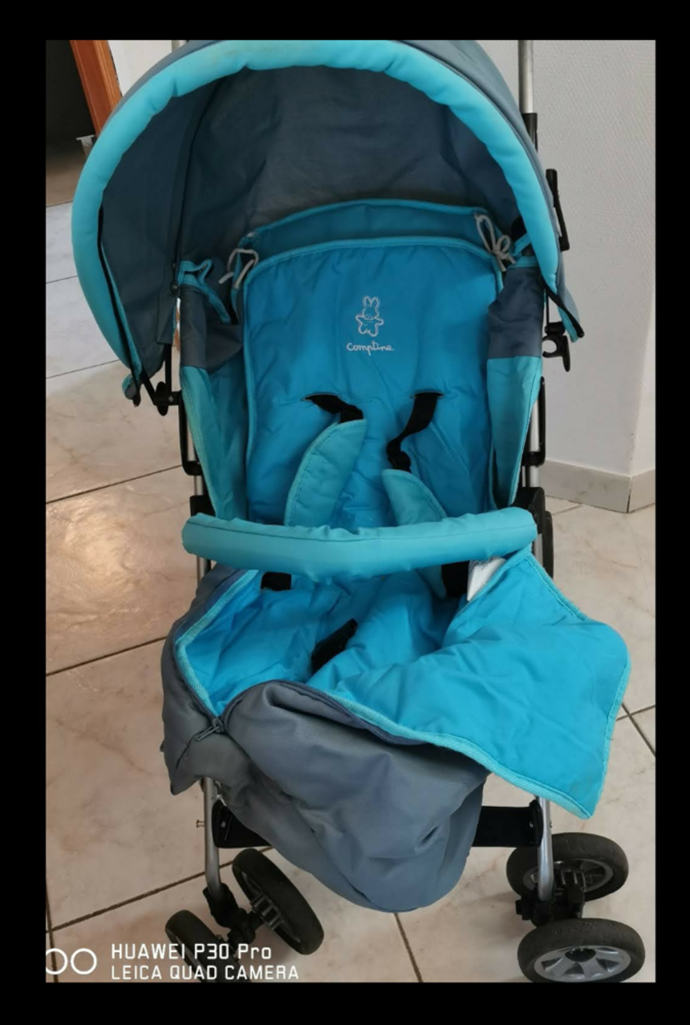 Poussette canne multiposition 3 protections froid vent pluie Pu�riculture