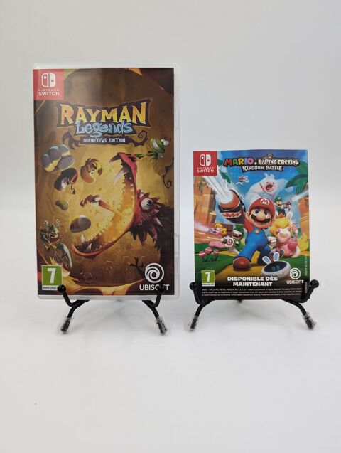   Jeu Nintendo Switch Rayman Legends Definitive Edition comple 