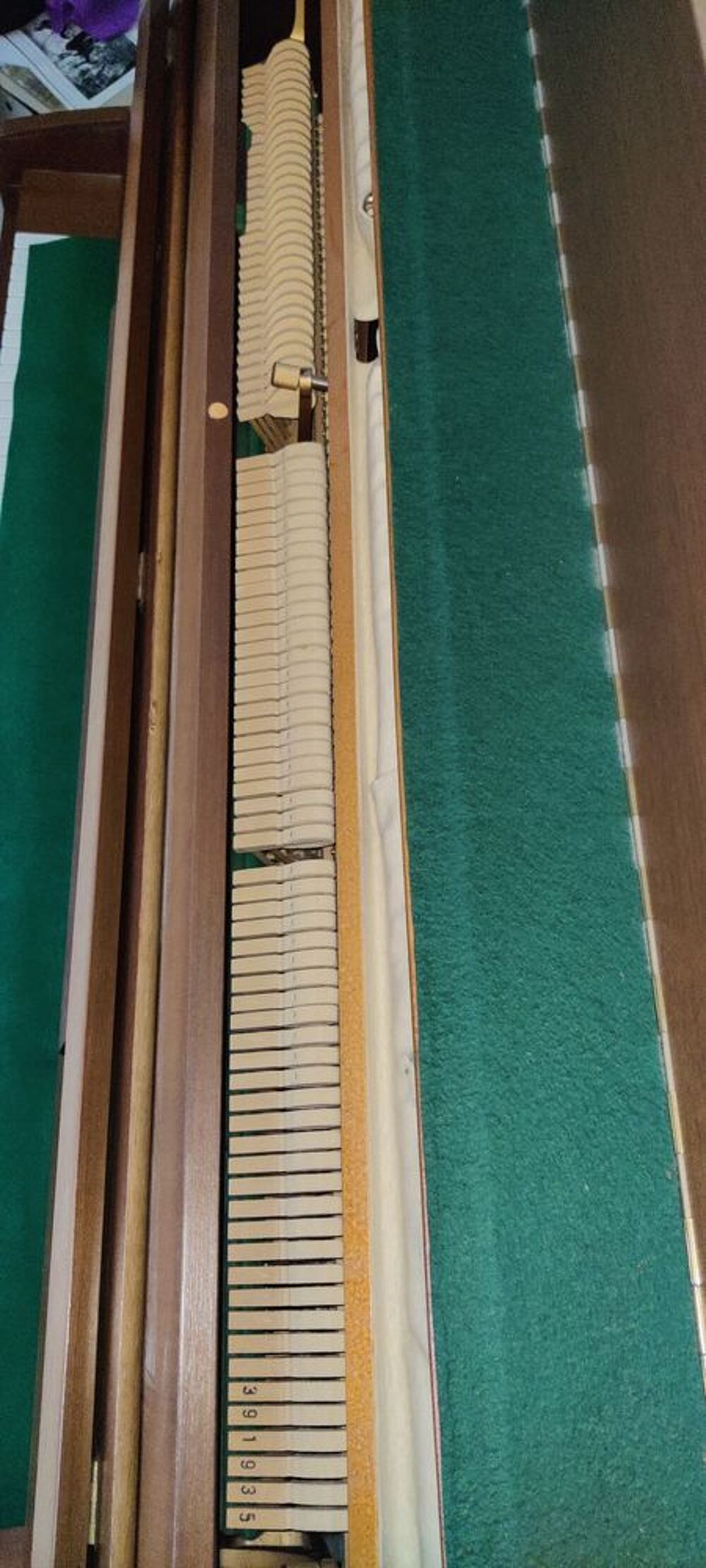 Piano droit W Steinmann Instruments de musique