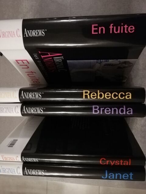 Virginia C. Andrews 5 Tomes '' les orphelines'' 13.5 Douvres-la-Dlivrande (14)