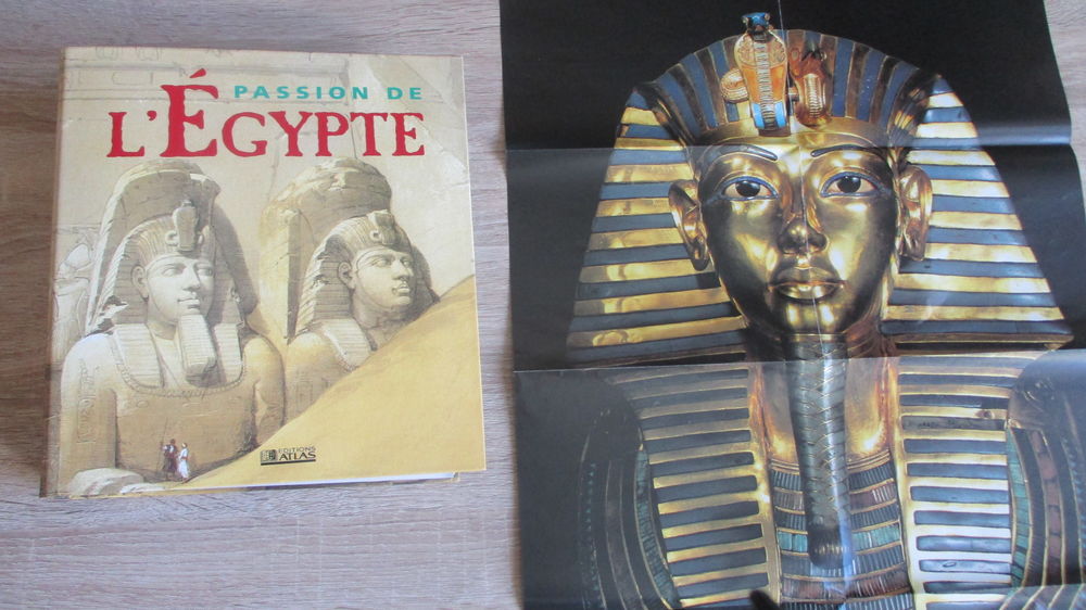 1 Classeur "Passion de l'Egypte" Livres et BD