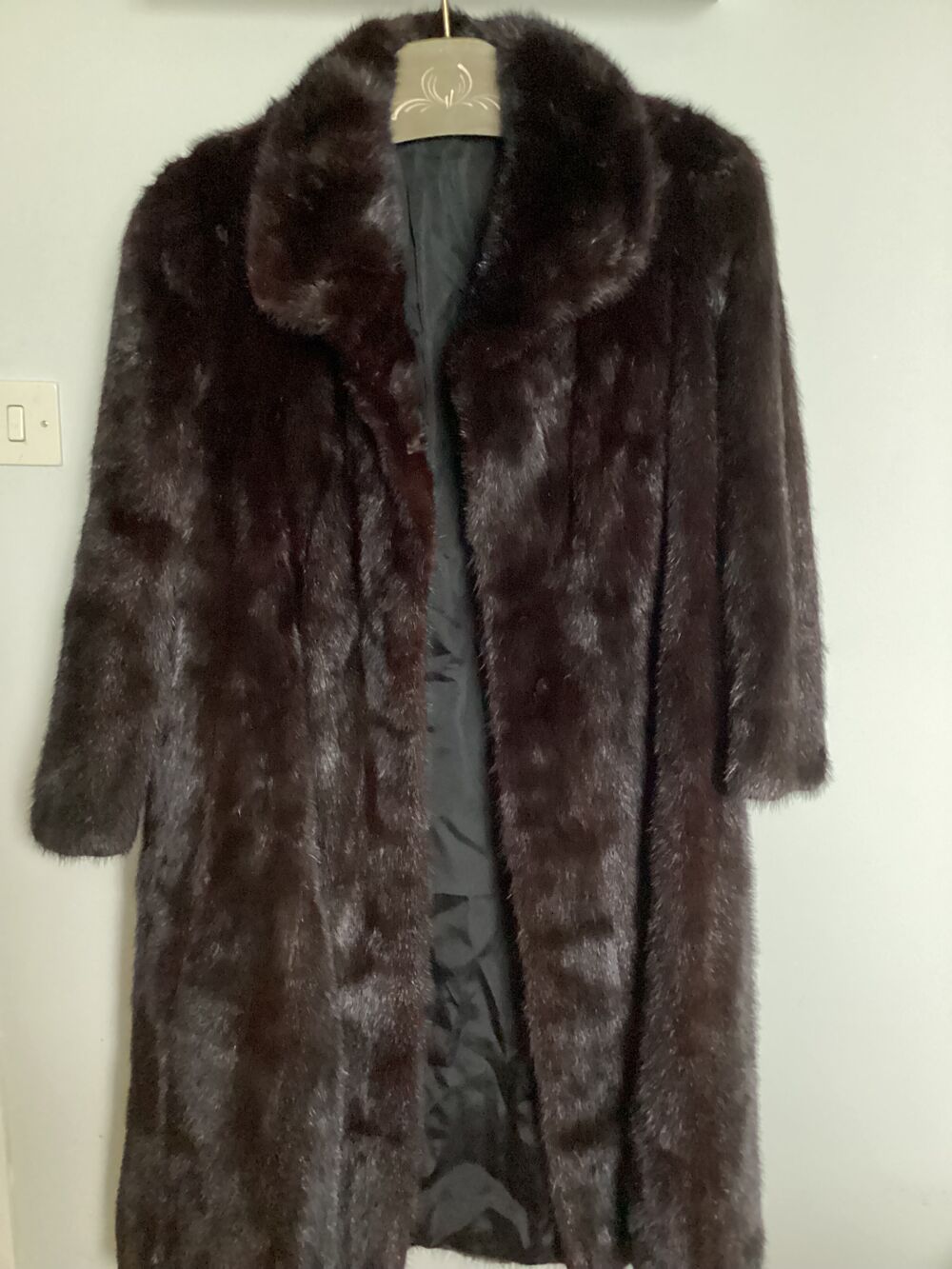 Manteau en vison v&eacute;ritable Vêtements