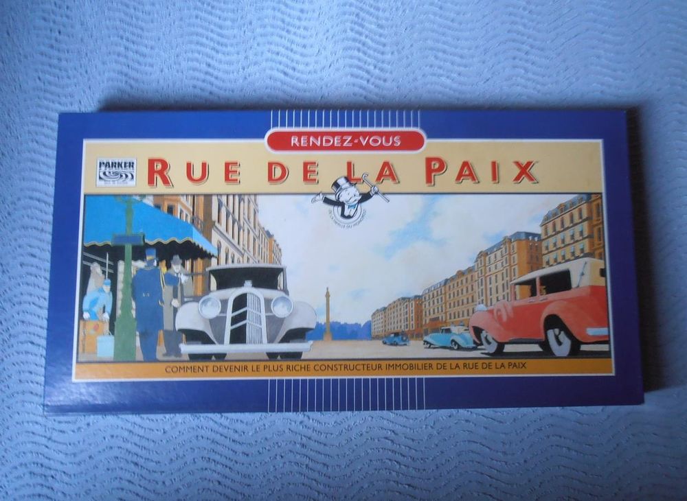 Coffret jeu de soci&eacute;t&eacute; Vintage : Rendez-vous Rue de la Paix
Jeux / jouets