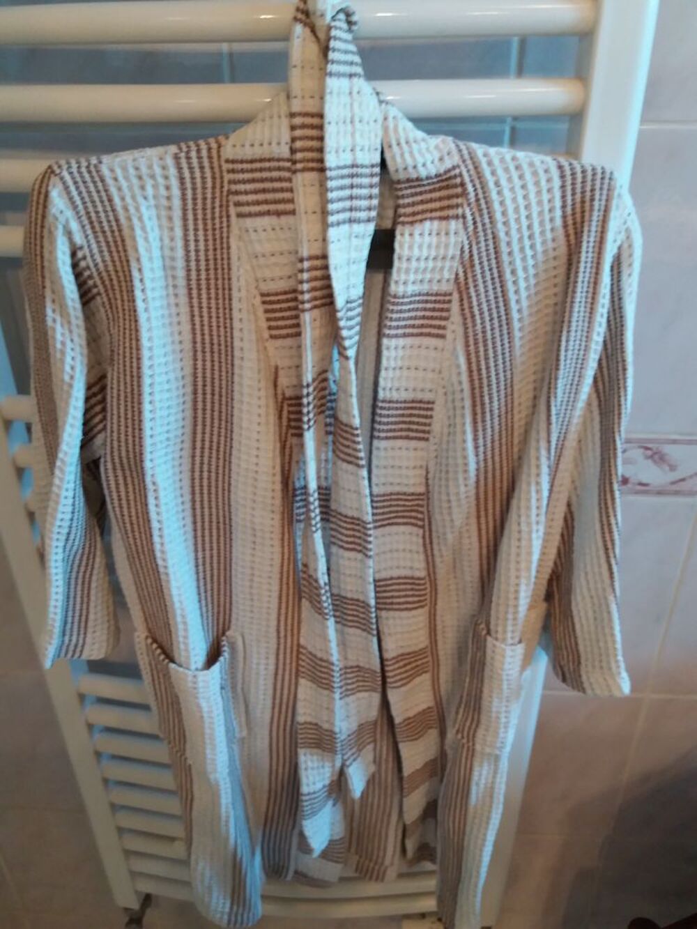 robe de bain 2 ans en &eacute;ponge rase V�tements