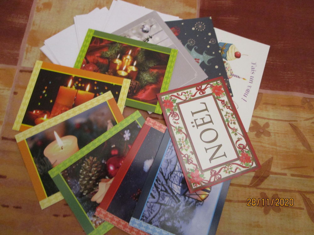 cartes postales neuves de Voeux Noel et Nouvel An 