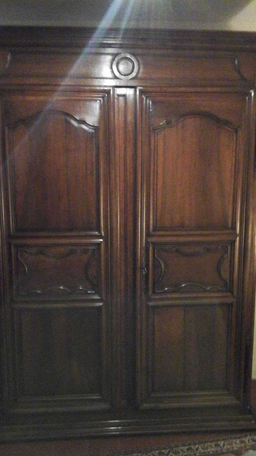 ARMOIRE LOUIS XIV NOYER MASSIF PARFAIT ETAT Meubles