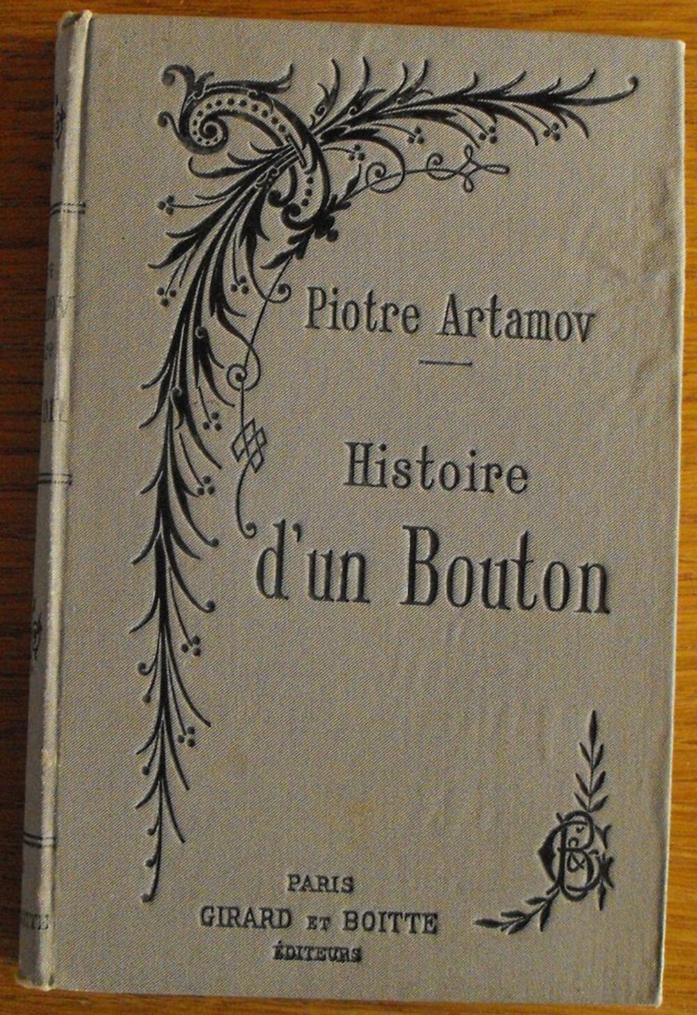 HISTOIRE D'UN BOUTON. Livres et BD