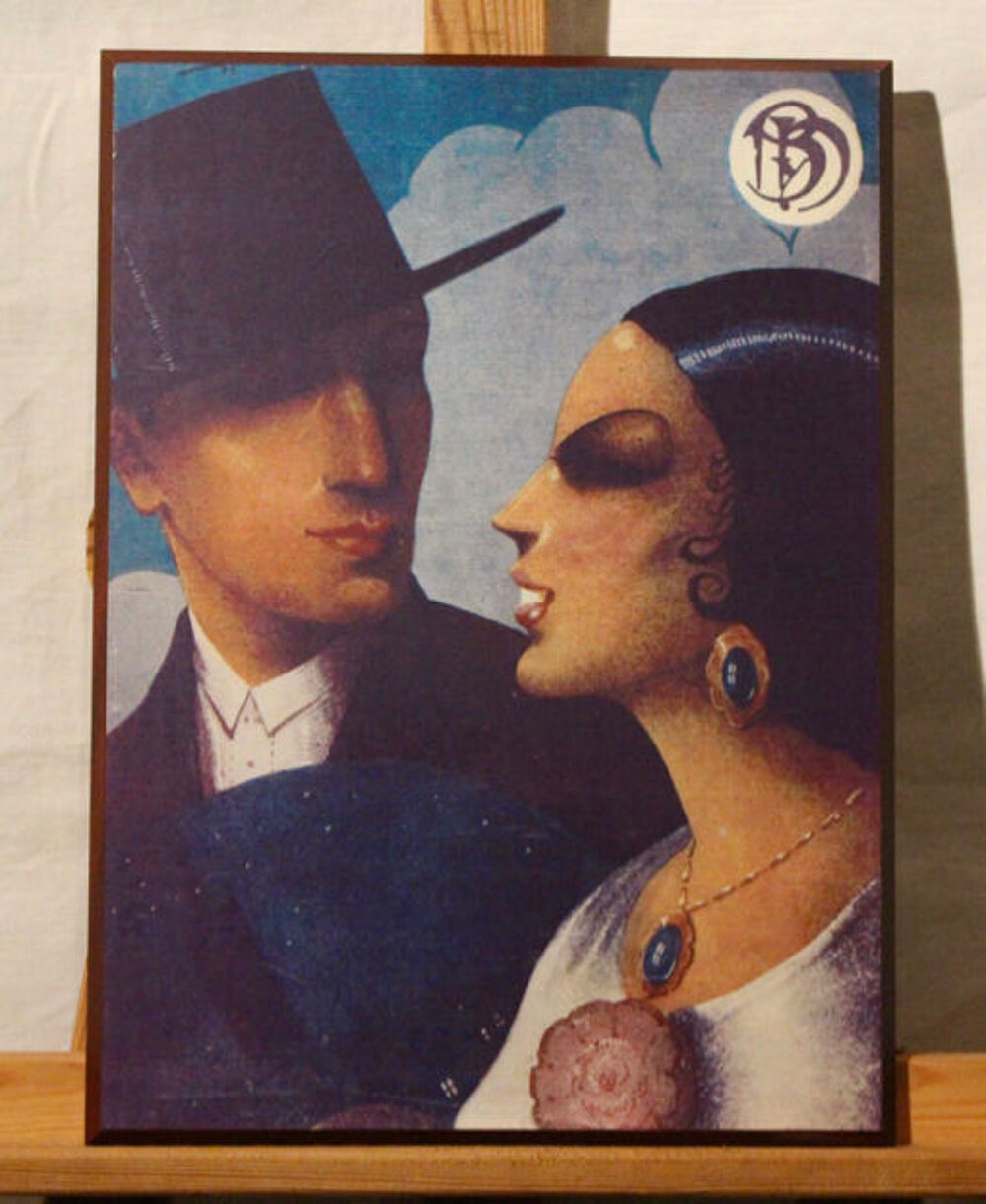 "COUPLE ANDALOU " par PARILLA Décoration