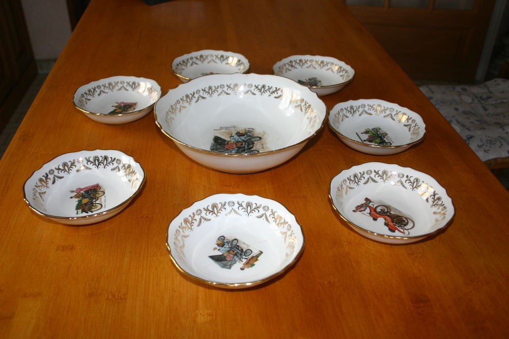 service a dessert porcelaine luxe compagnie nationale 