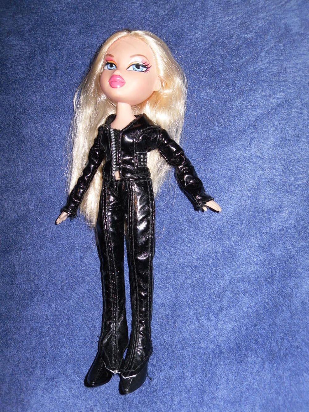 Poup&eacute;e Braz (Blonde) combi semi-cuir 25cm Parfait &eacute;tat Jeux / jouets