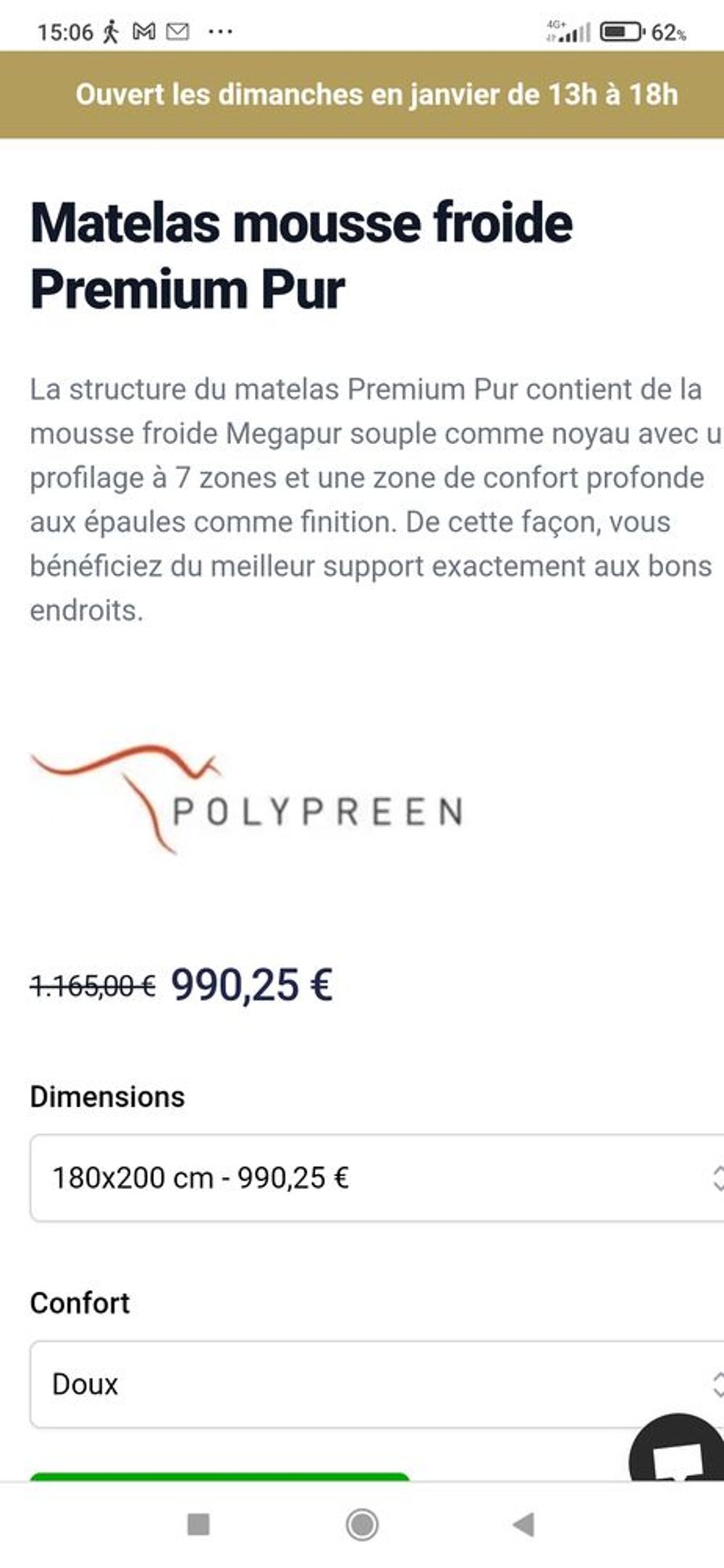 Lit Malm IKEA avec caisson et t&ecirc;te de lit +Matelas Polypreen Meubles
