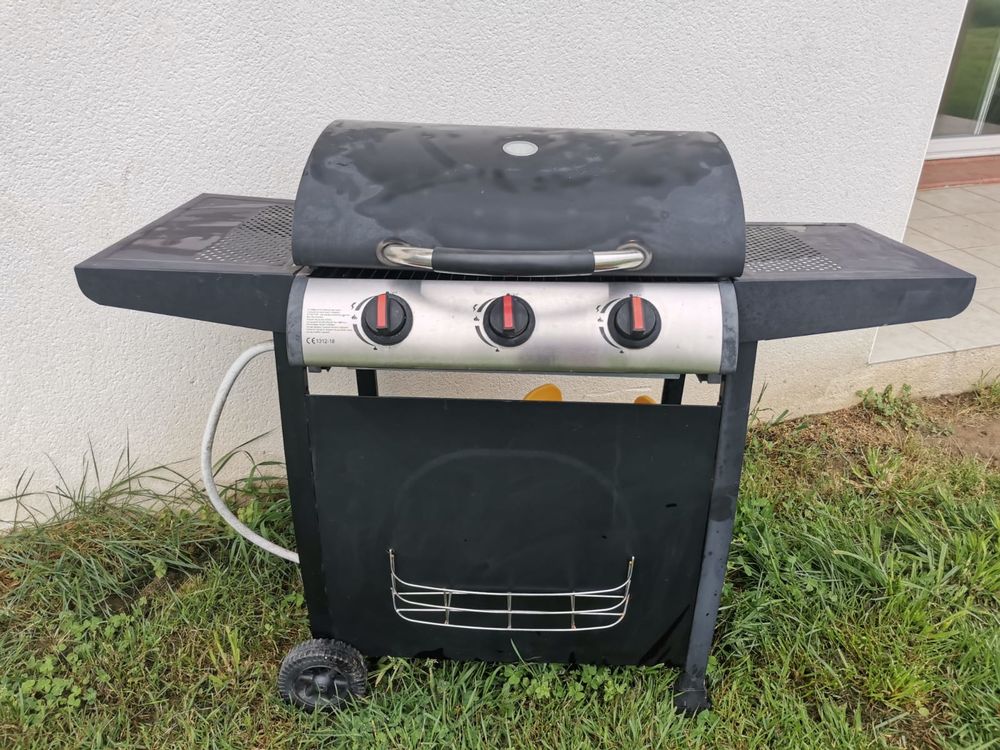 Barbecue &agrave; gaz 3 br&ucirc;leurs Jardin