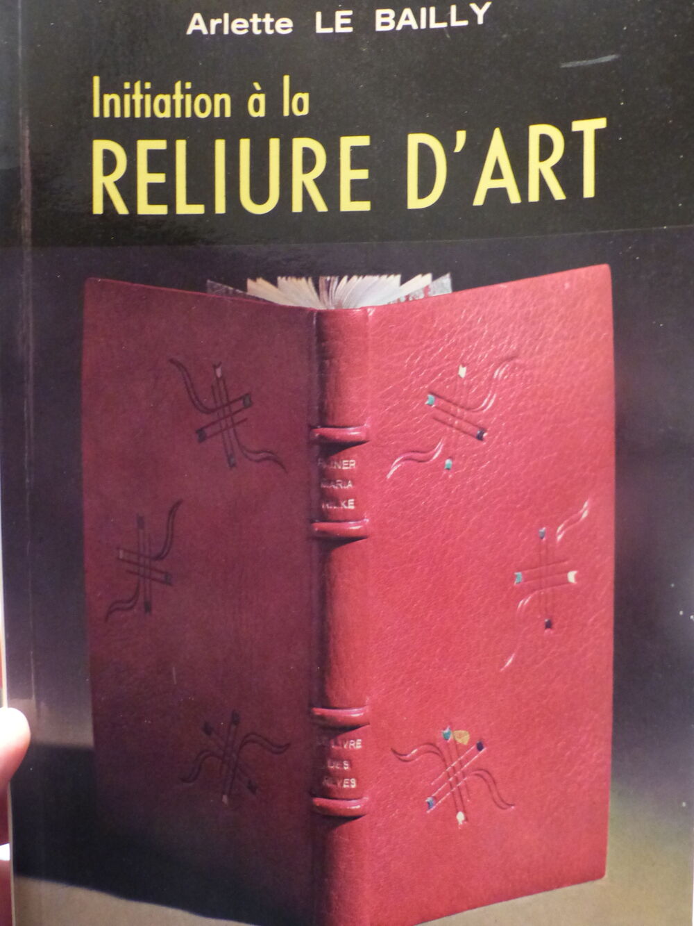 Initiation &agrave; l'art de la RELIURE Livres et BD