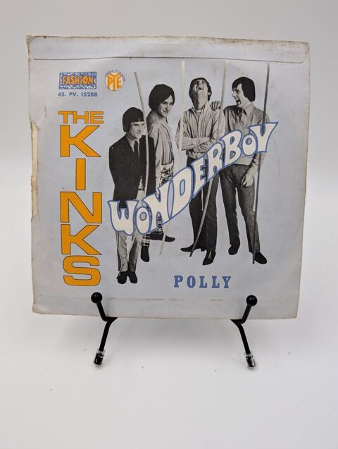 Vinyle 45 tours The Kinks : Wonderboy Polly en fourreau 10 Vulbens (74)