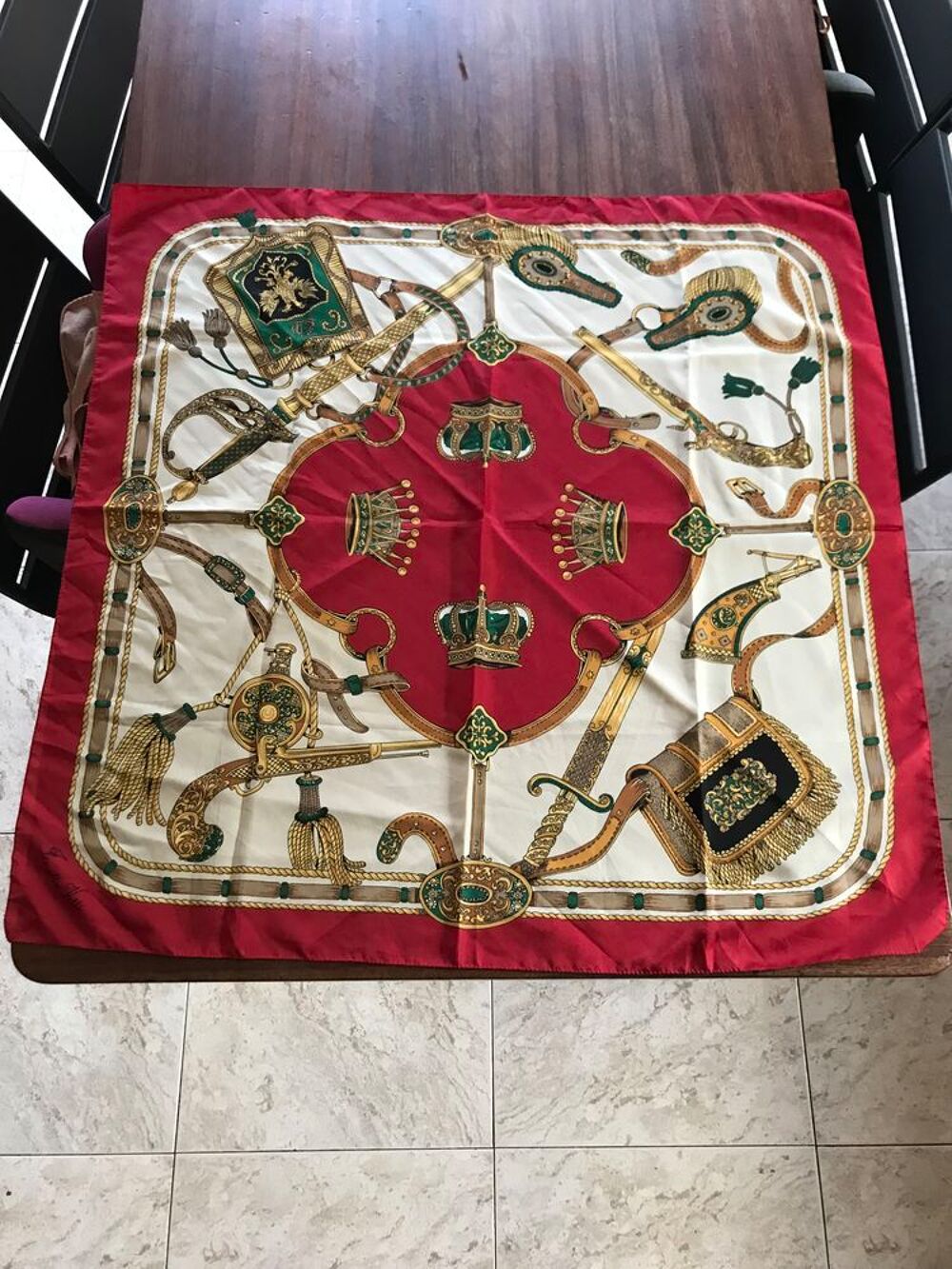 Foulard femme multicolore " Fiorella Vitti " Vêtements