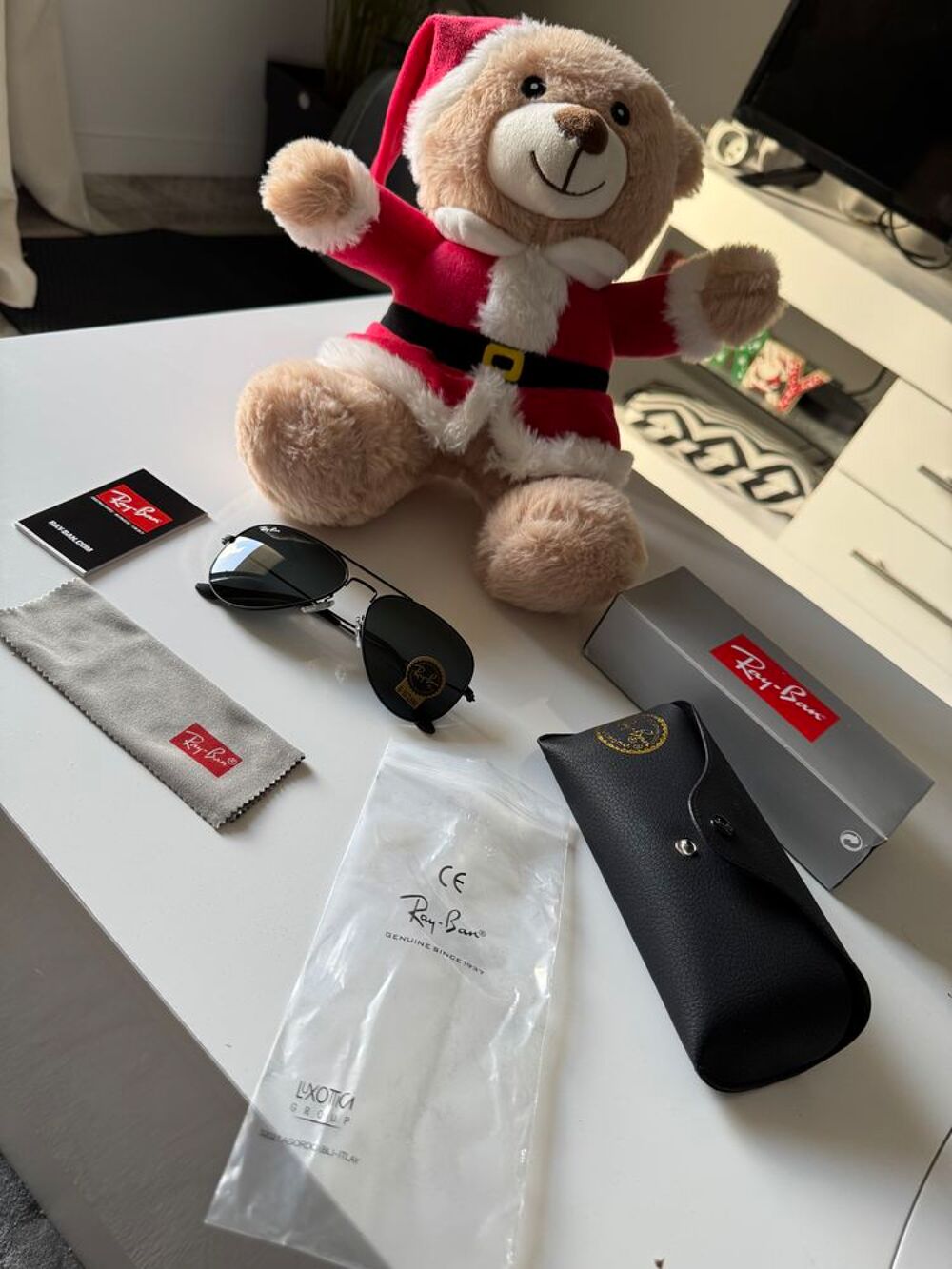 Ray-Ban Aviator Black Bijoux et montres