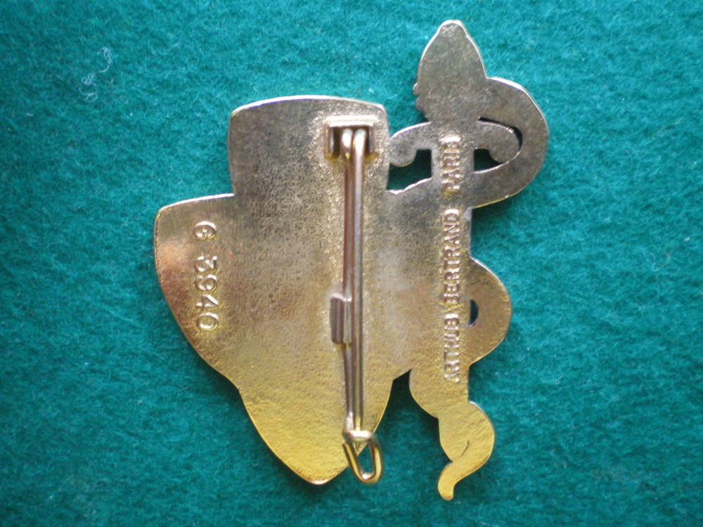 Insigne de Sant&eacute; - Chefferie du Service de Sant&eacute; Lille. 