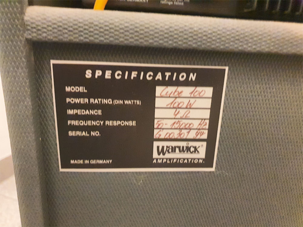 amplificateur combo pour guitarre basse 100W Instruments de musique