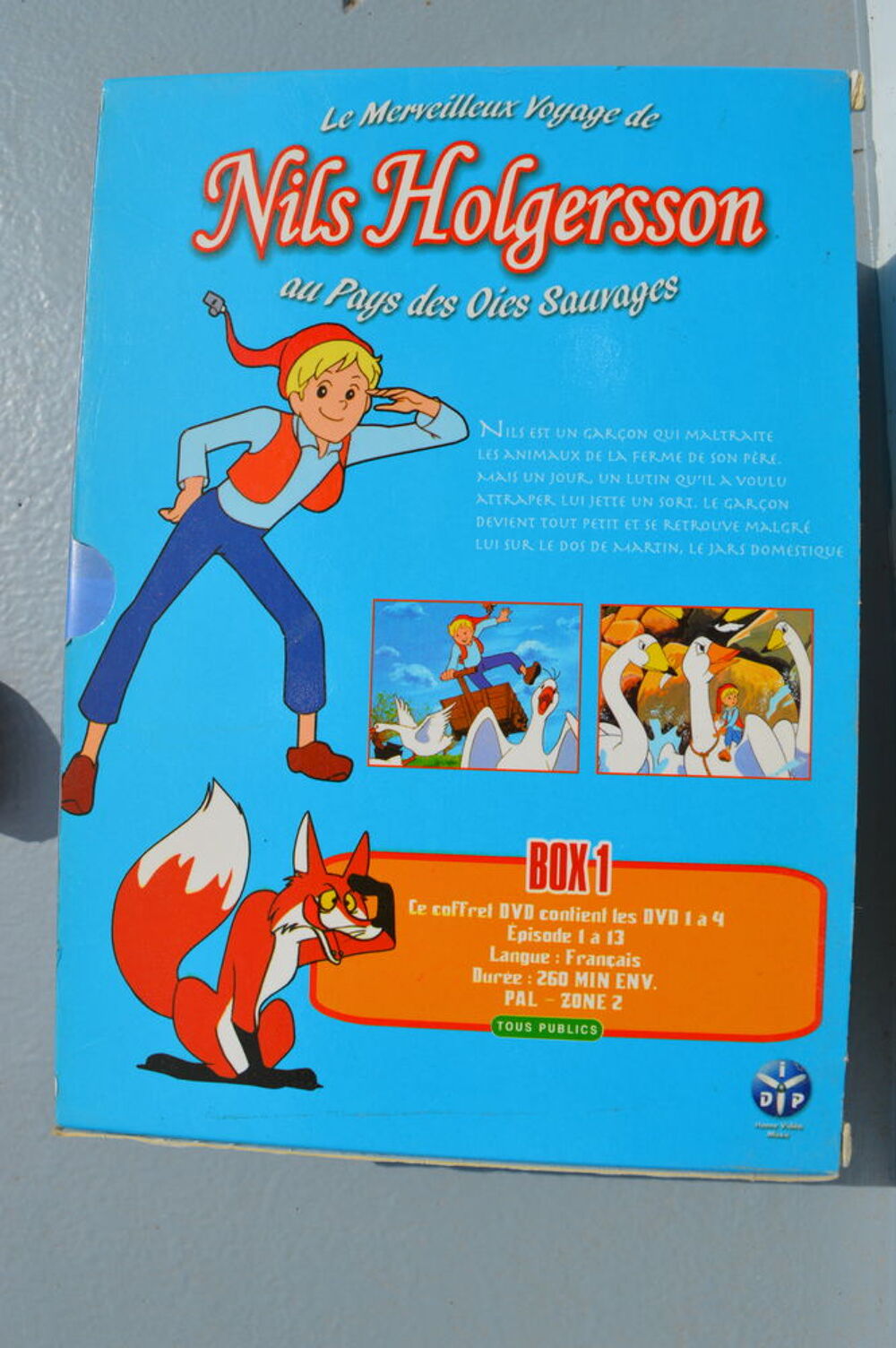 Nils Holgersson (Volume 1) DVD et blu-ray